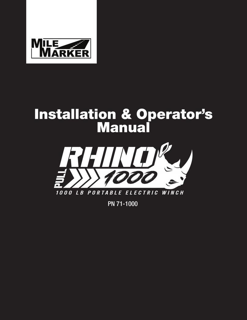 Mile Marker RHINO PULL 1000 Administrator Guide