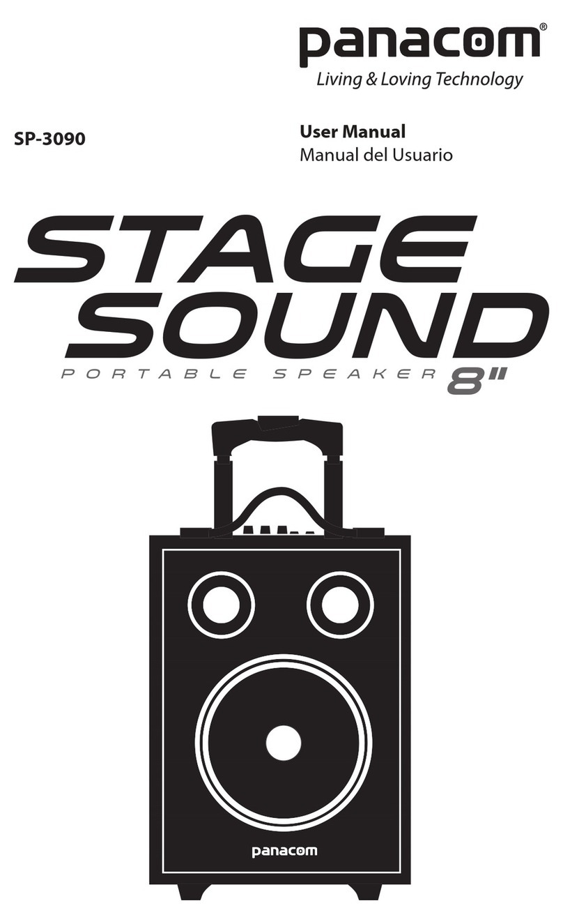 Panacom Stage Sound SP-3090 user manual