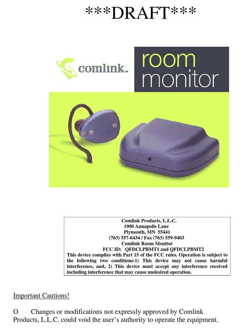 comlink QFDCLPBMT1 manual
