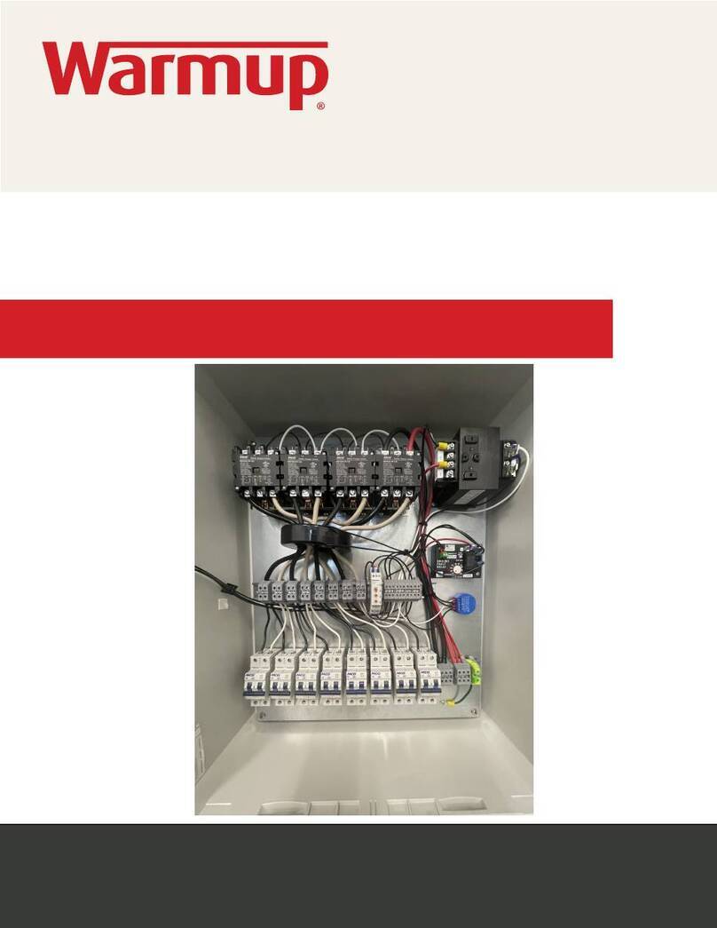 Warmup WSM-200W User manual