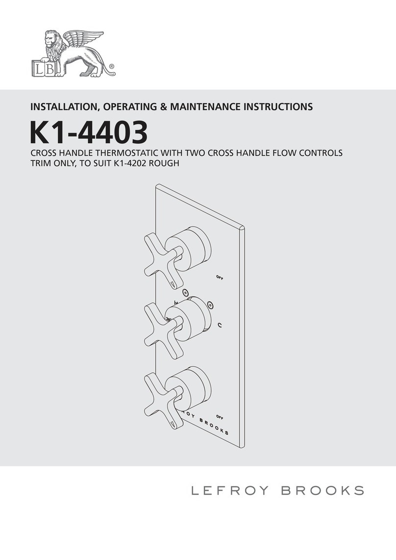 Lefroy Brooks K1-4403 Assembly instructions Lefroy Brooks K1-4403 Assembly instructions