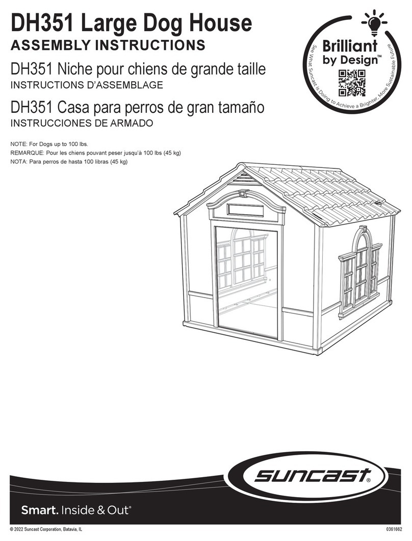 Suncast DH351 Assembly instructions