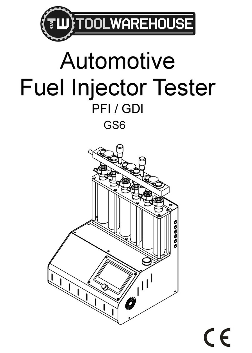 TOOL WAREHOUSE PFI manual
