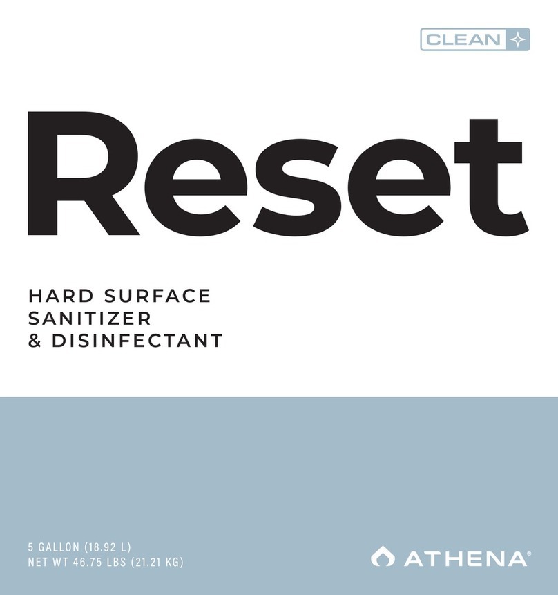 Athena CLEAN Reset manual