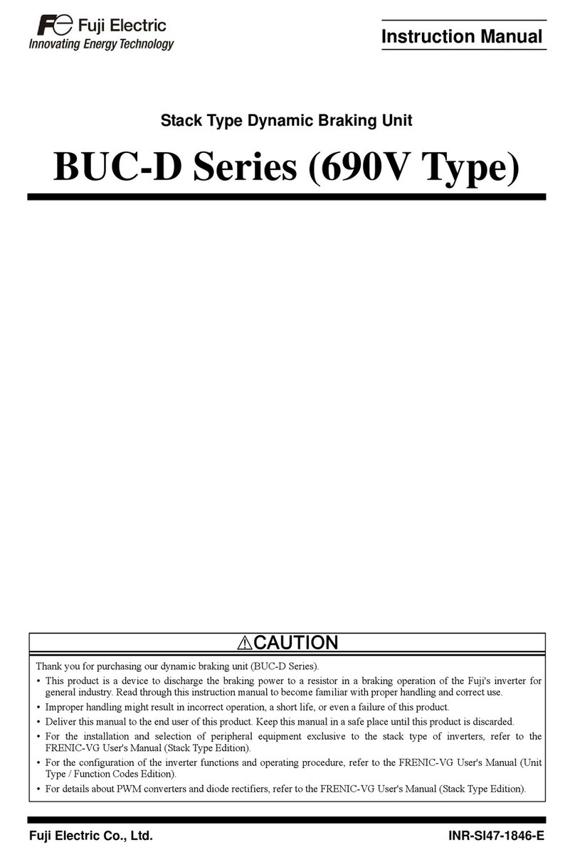 Fuji Electric BUC-D Series instruction manual