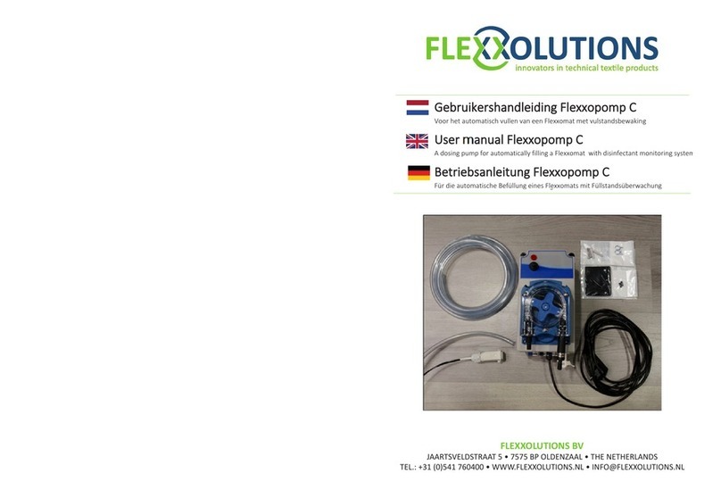 FLEXXOLUTIONS Flexxopomp C user manual
