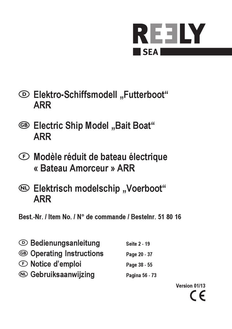 Reely Bait Boat ARR User manual