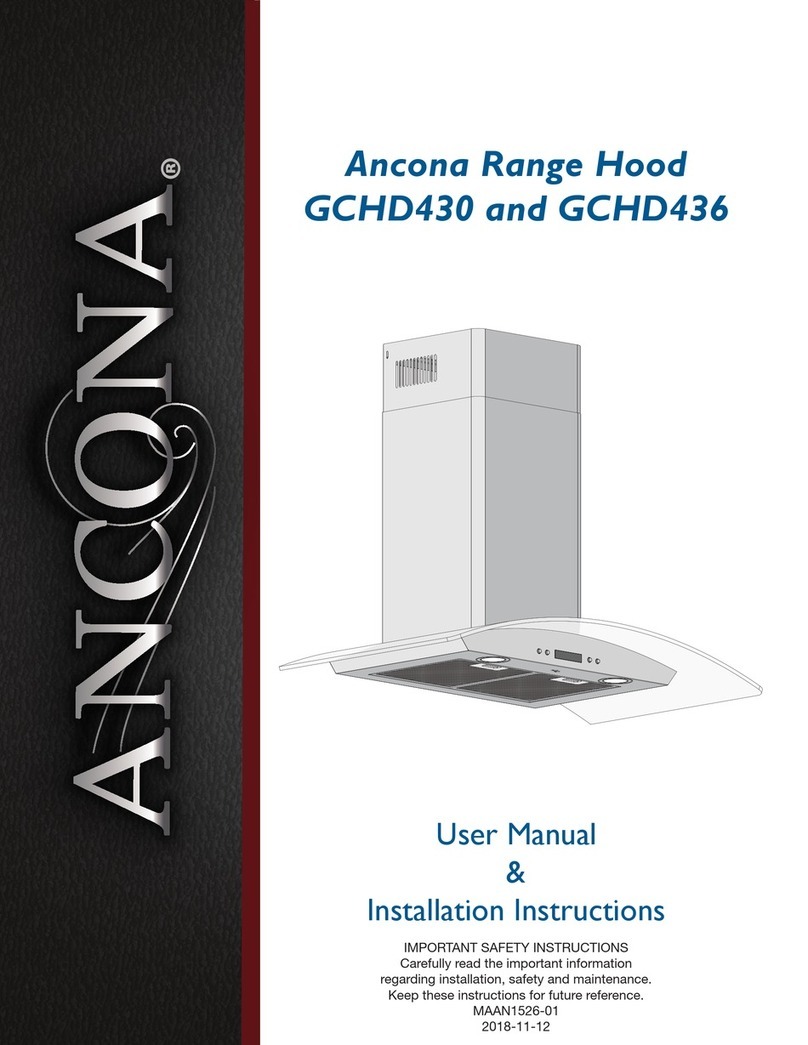 Ancona GCHD430 Manual