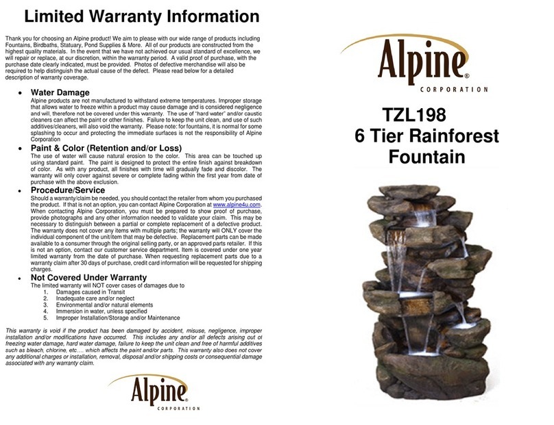 Alpine TZL198 quick guide