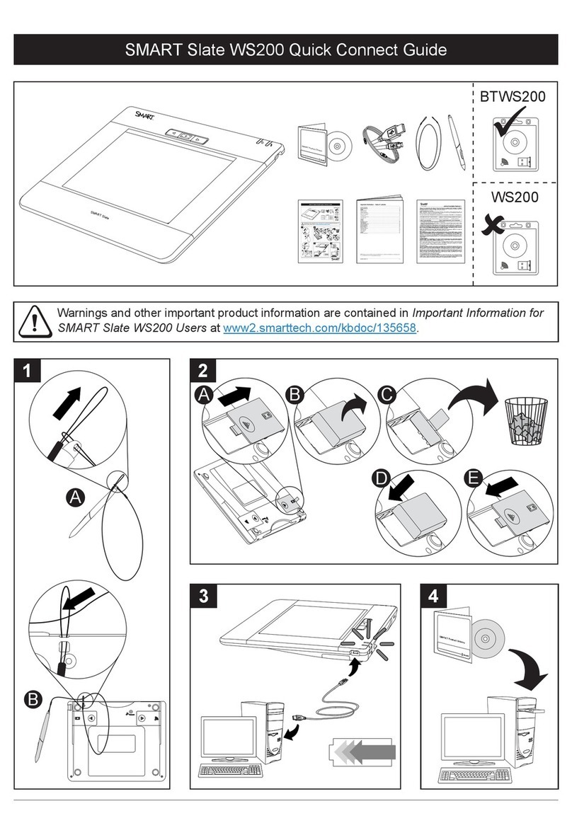 SMART Slate WS200 Quick connect guide