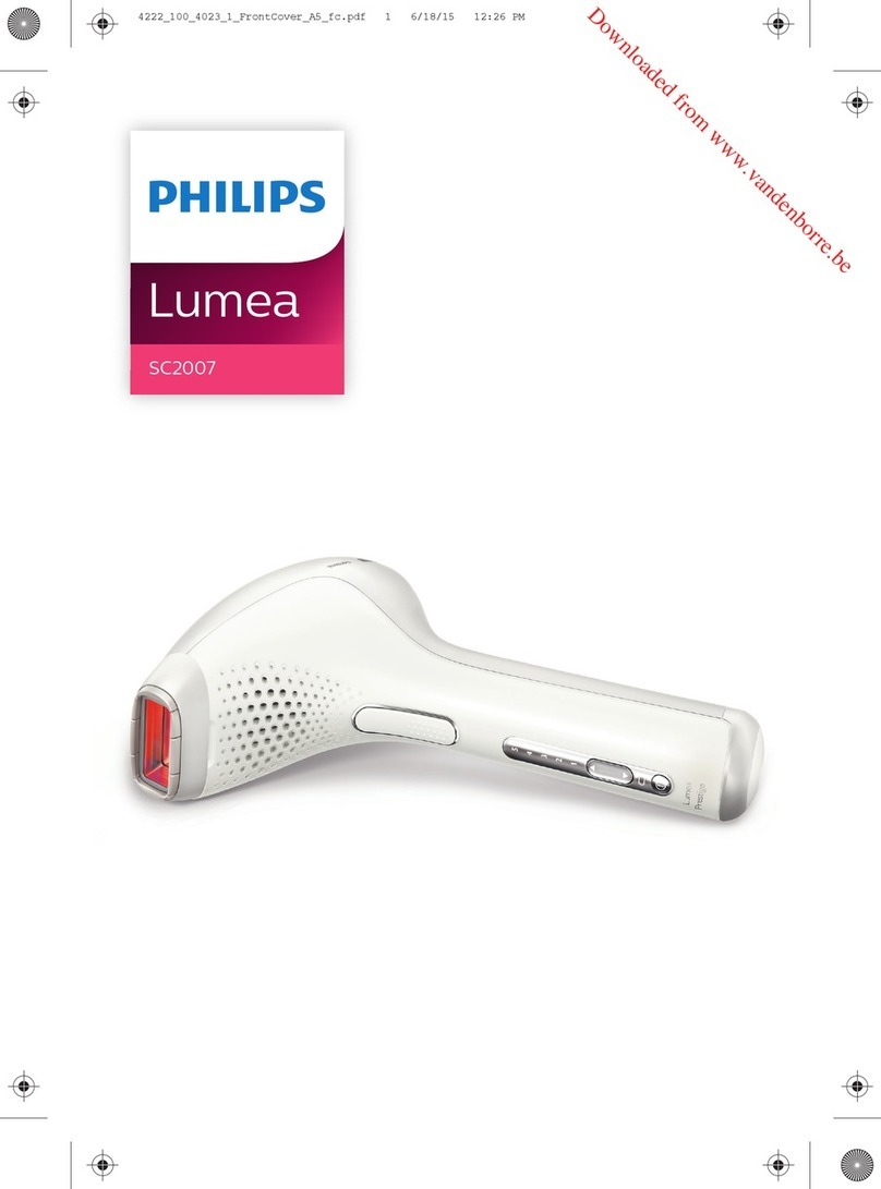Philips Lumea SC2007 User manual