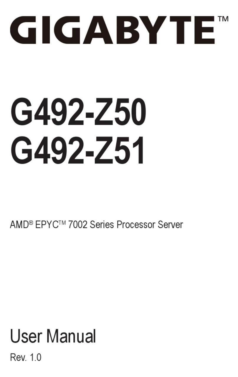 Gigabyte AMD EPYC 7002 Series user manual