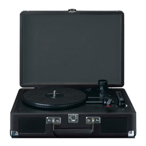 LENCO Classic Phono TT-115 User manual LENCO Classic Phono TT-115 User manual