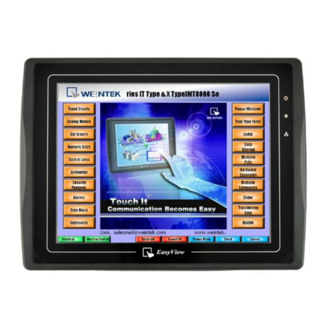 weintek MT-8104iH User manual