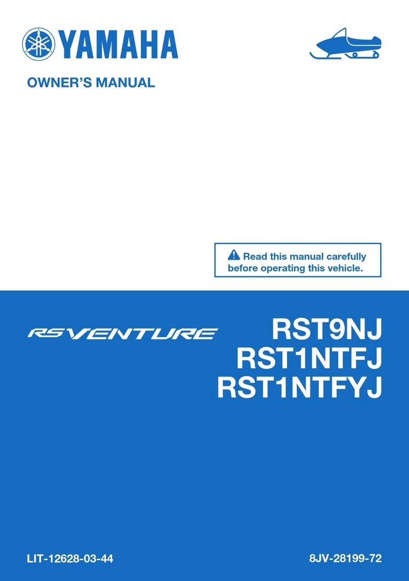 Yamaha RS Venture RST9NJ User manual