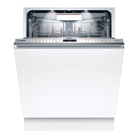 Bosch SMV8YCX03E User manual