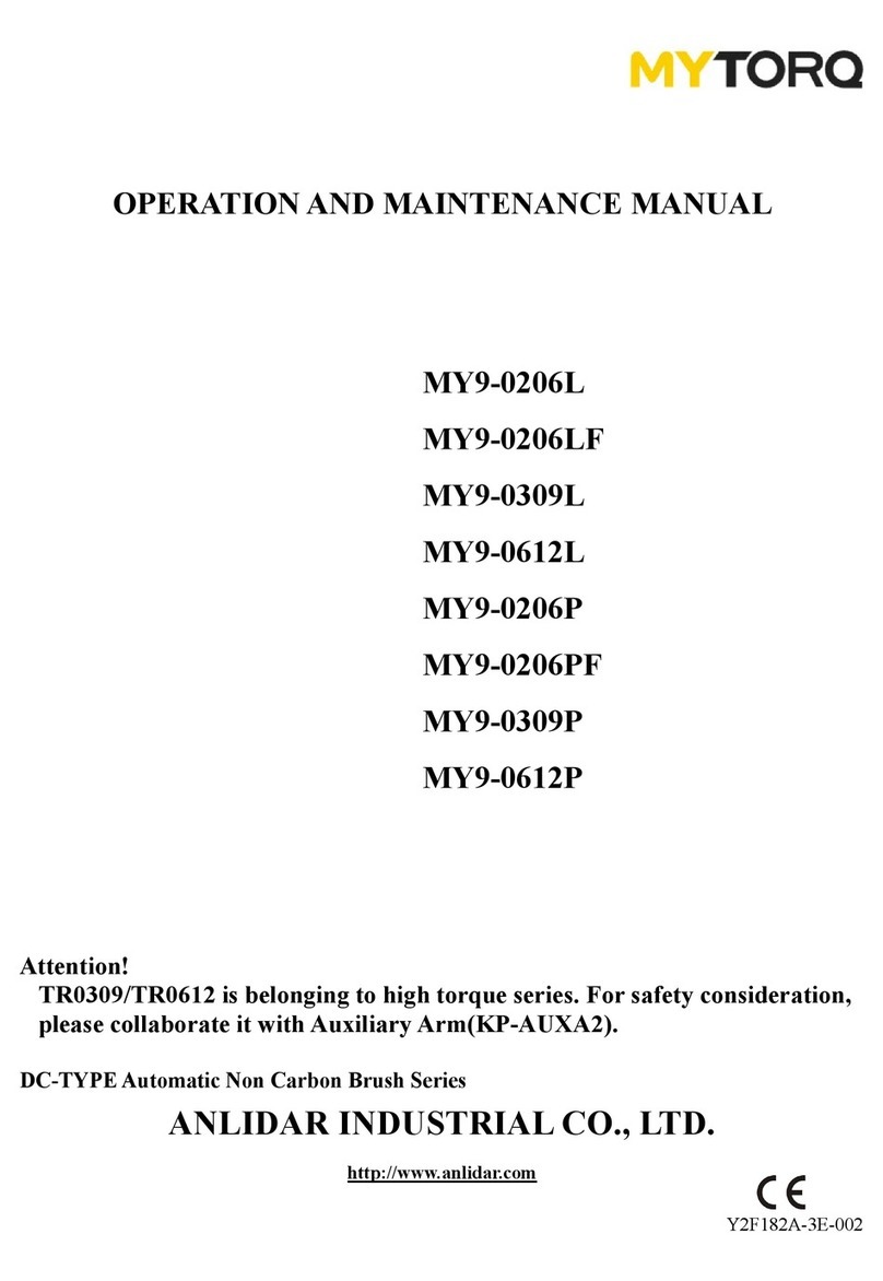 ANLIDAR MYTORQ MY9-0206L Operation and maintenance manual