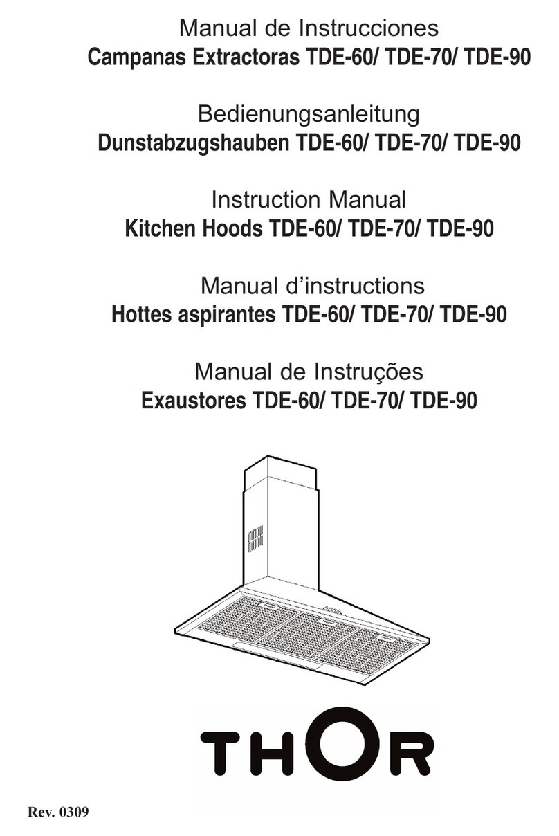 THOR TDE-60 instruction manual