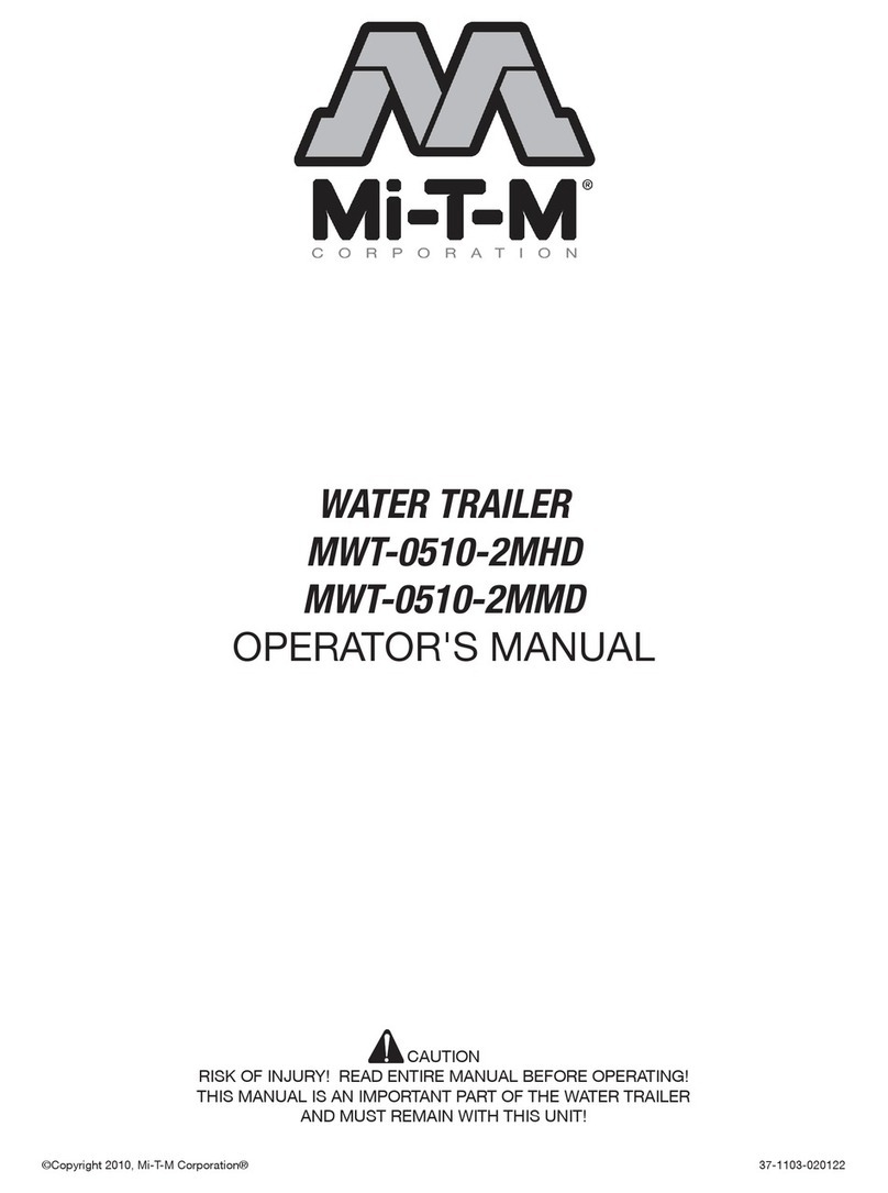 Mi-T-M MWT-0510-2MMD Operator's manual