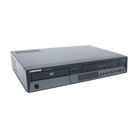 Samsung DVD V9700 - DVD/VCR User manual