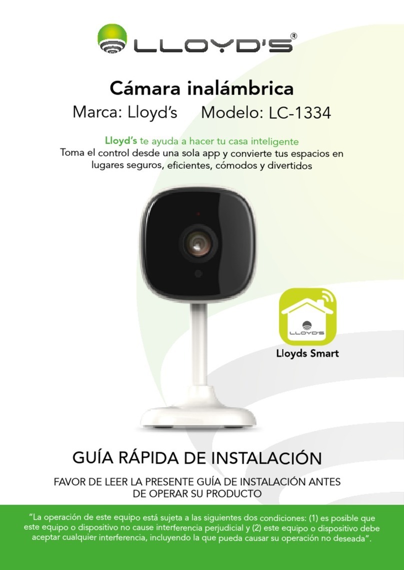 Lloyd's LC-1334 Quick installation guide