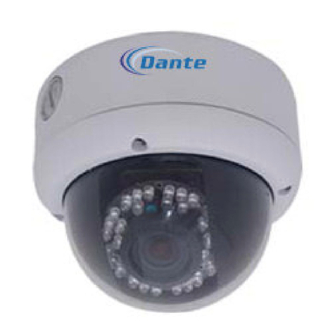Dante DLF1329WPV Installation and operation manual