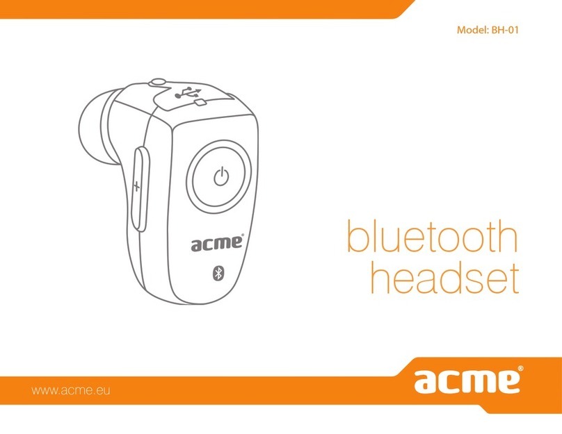 ACME BH-01 manual
