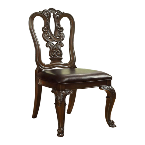 Furniture of America CM3319W-SC-2PK Assembly instructions