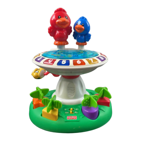 Fisher-Price Learning Birdbath G2807 User manual
