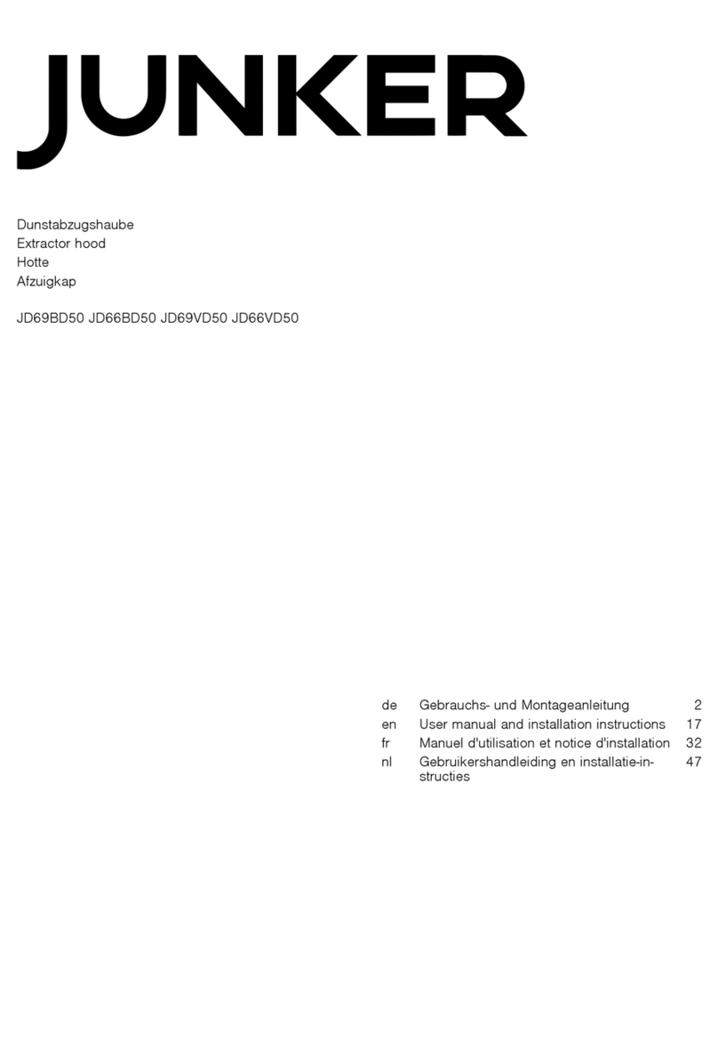 Junker JD69BD50 User manual