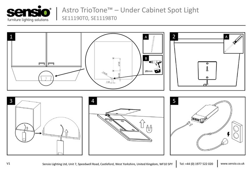 Sensio Astro TrioTone SE11190T0 User manual
