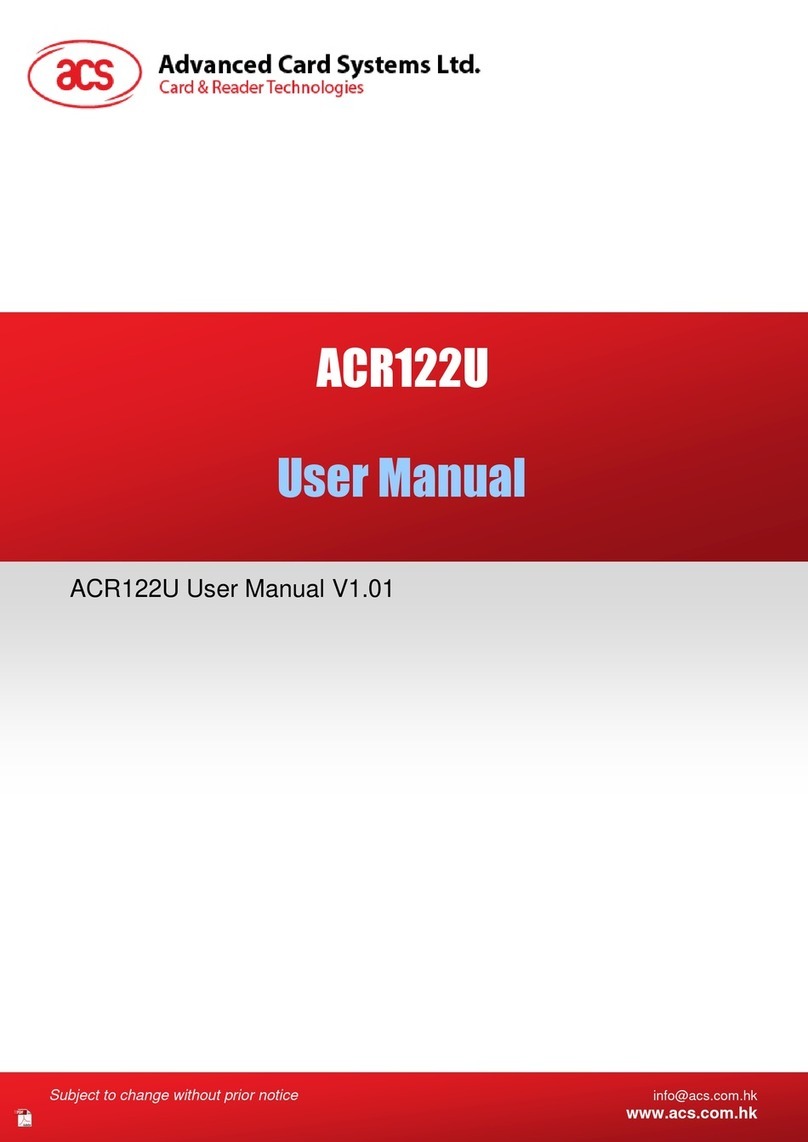 Advanced Card Systems ACR122U user manual