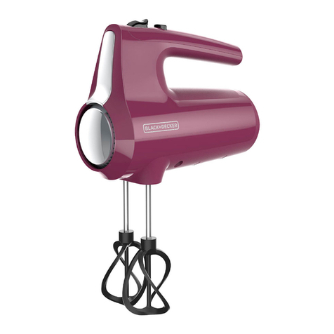 Black & Decker PERFORMANCE HELIX MX610 Series User manual