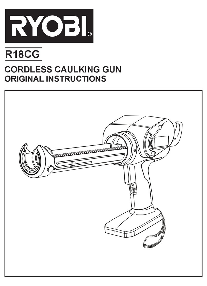 Ryobi R18CG Original instructions