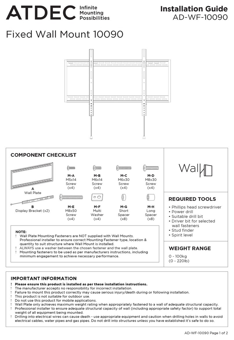Atdec AD-WF-10090 User manual