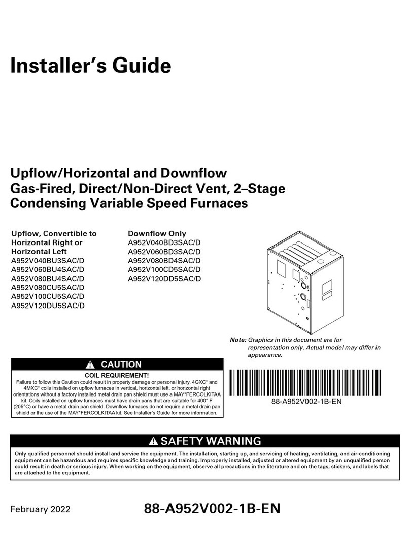 Ingersoll-Rand A952V040BU3SAC/D Assembly instructions