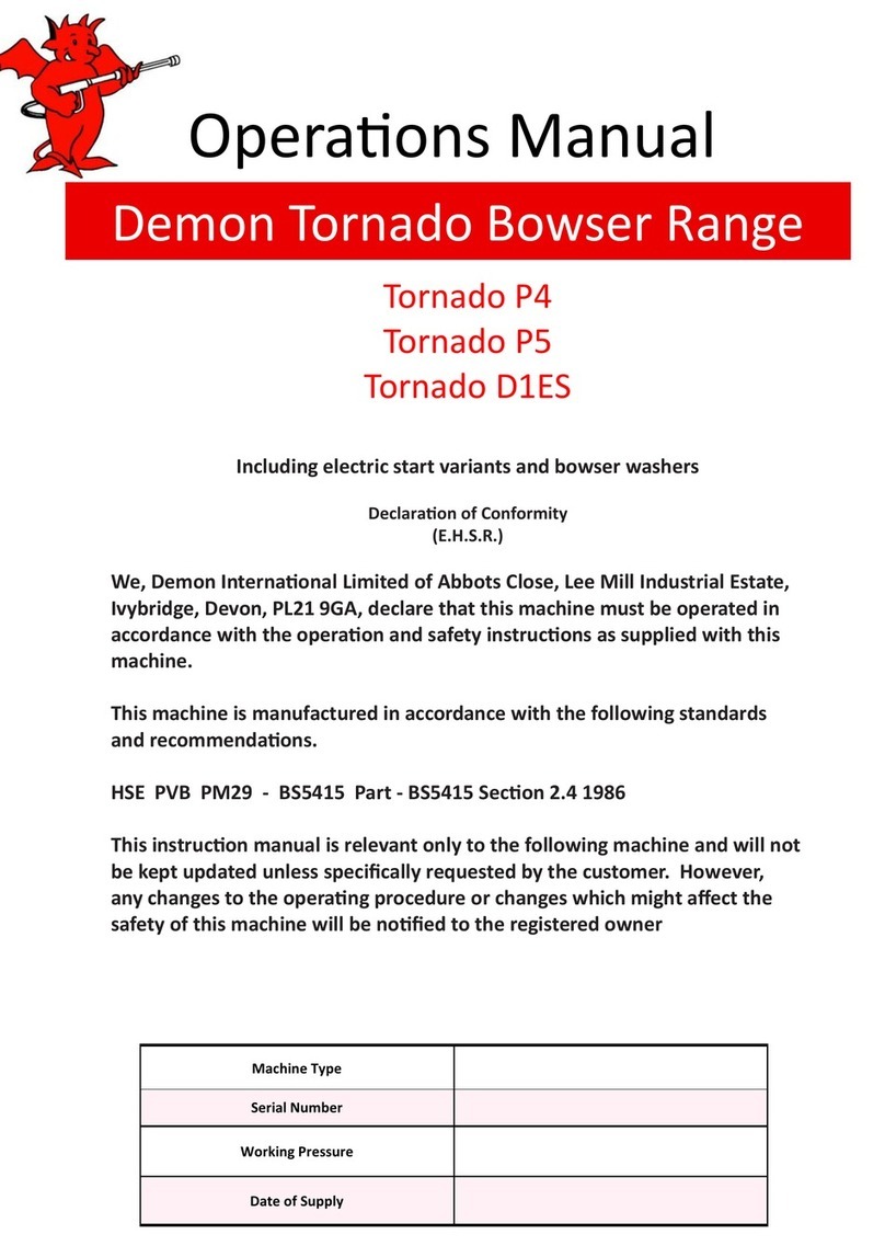Demon Tornado Bowser P4 Operation manual