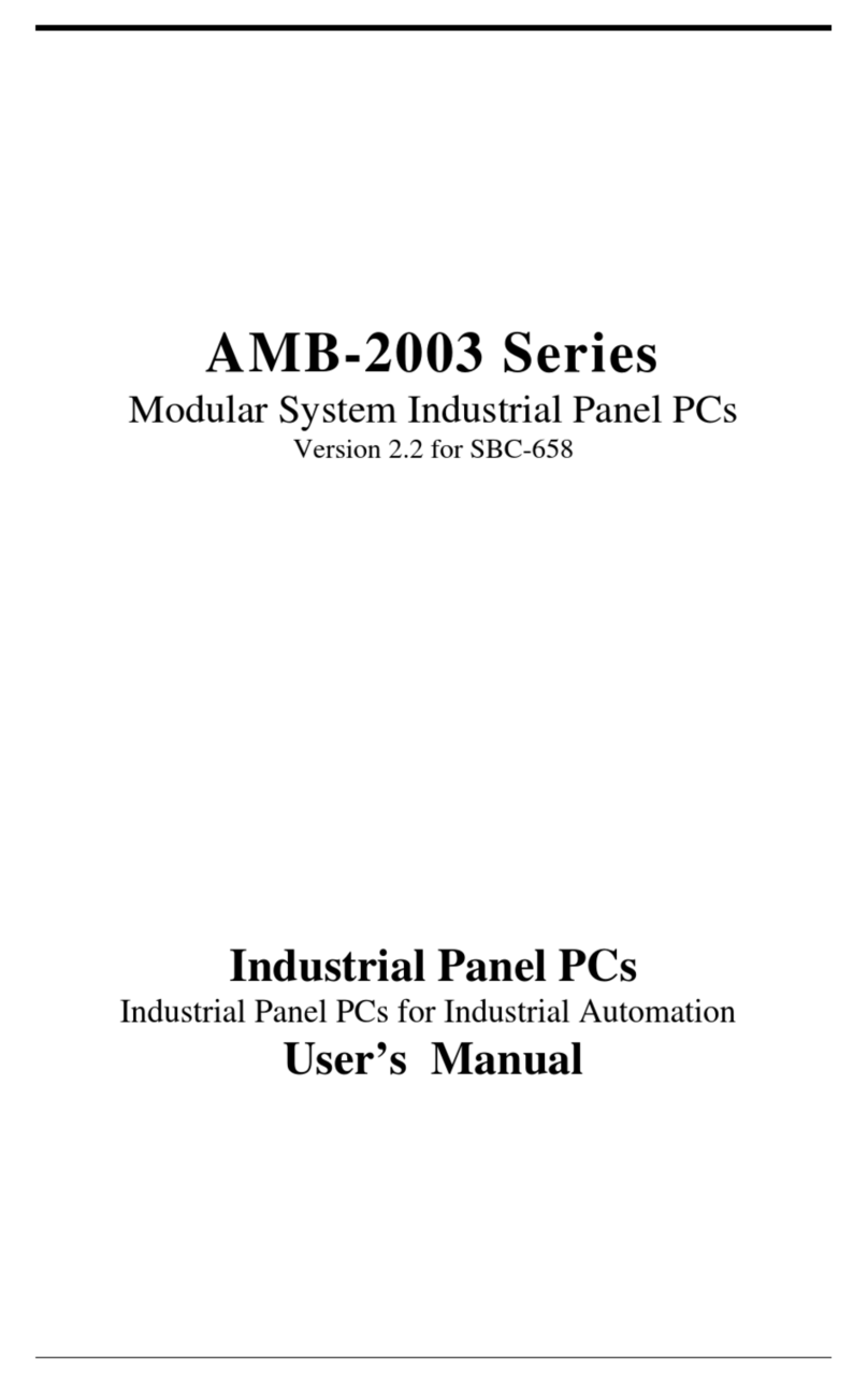 Aaeon AMB-2003 Series User manual