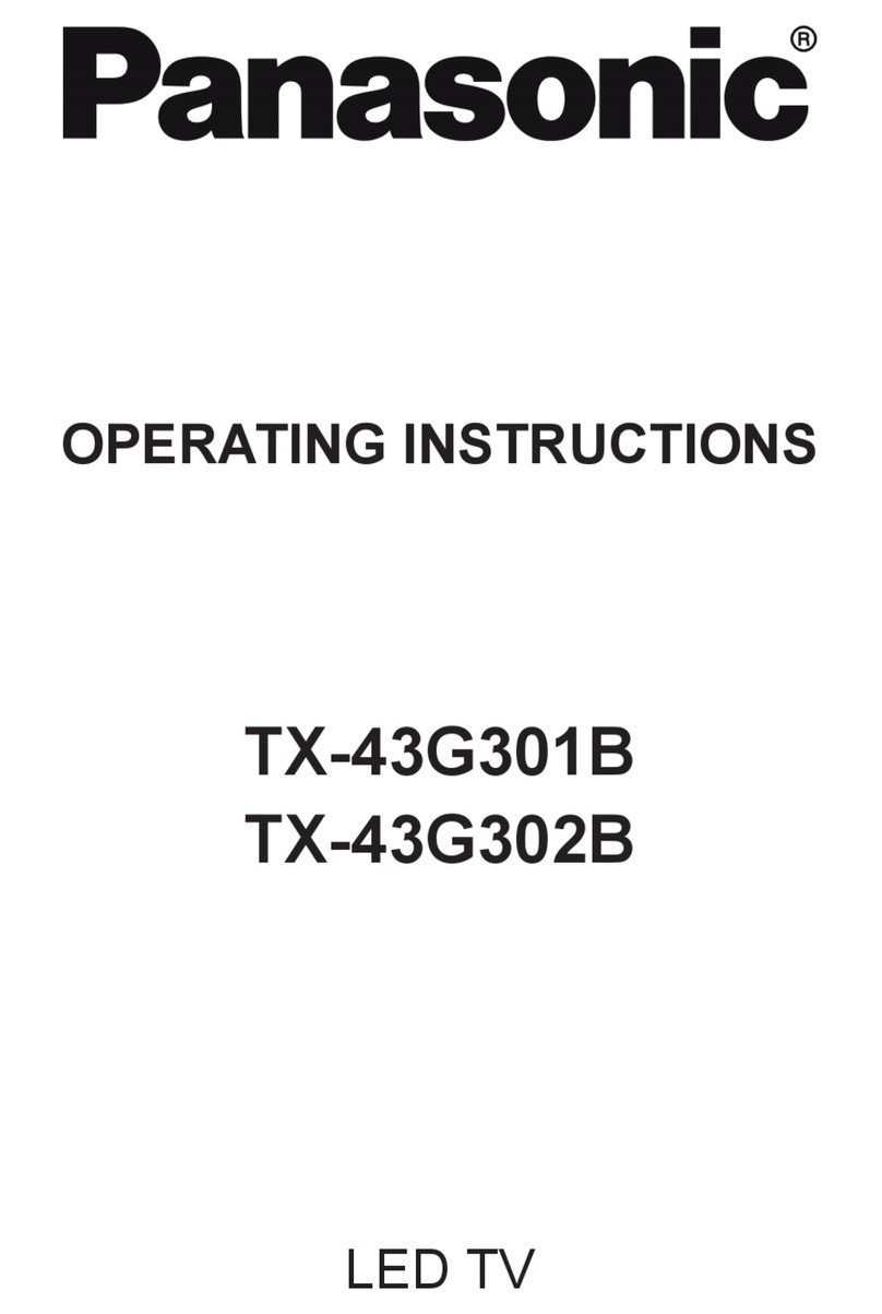 Panasonic TX-43G301B User manual