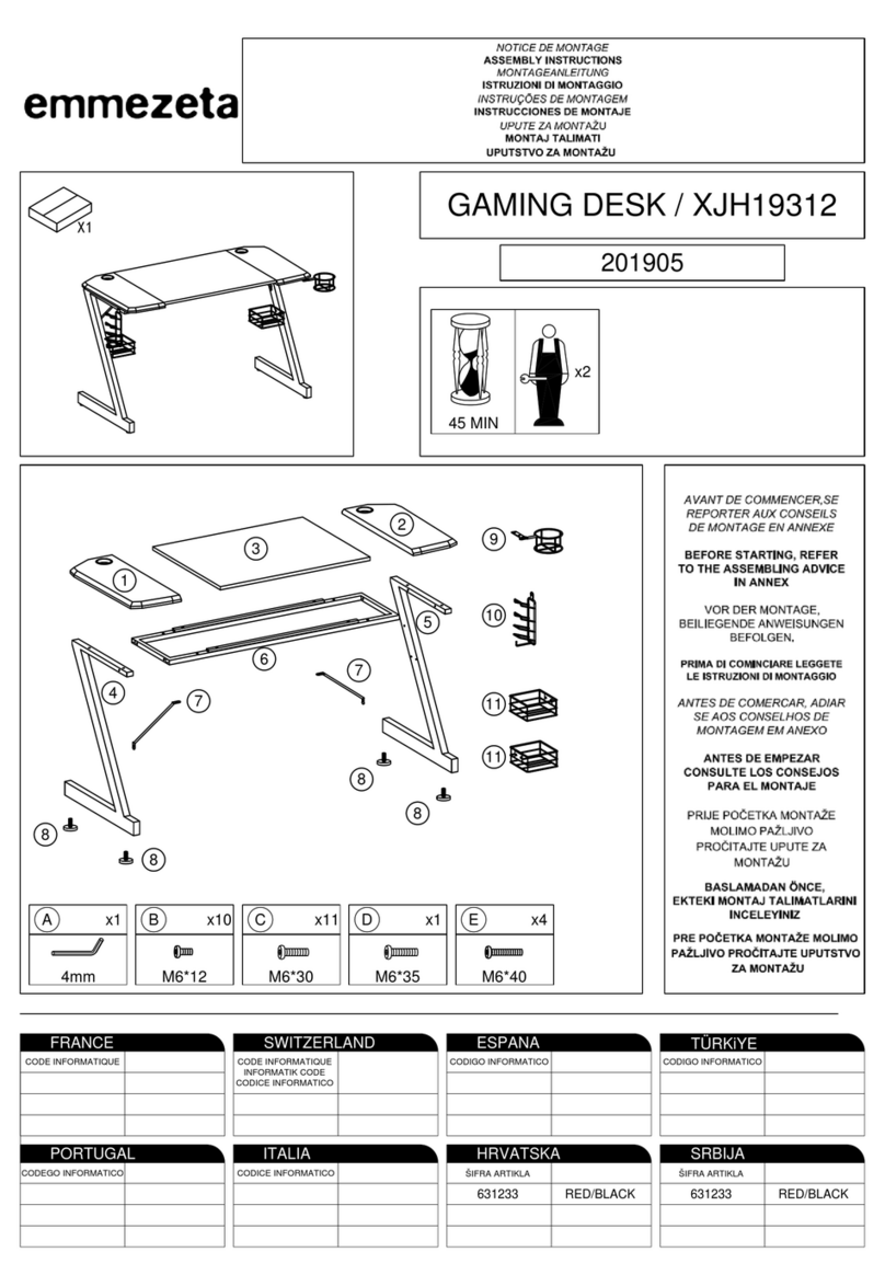 Emmezeta XJH19312 User manual