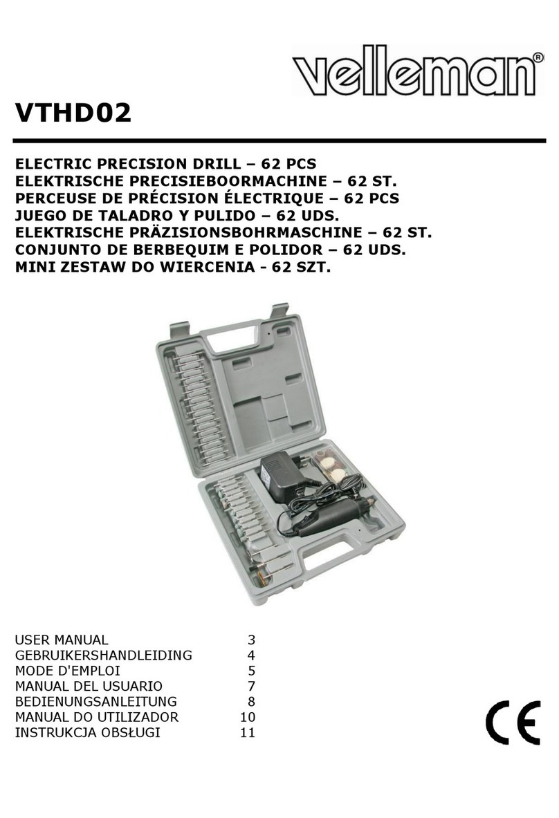 Velleman VTHD02 user manual