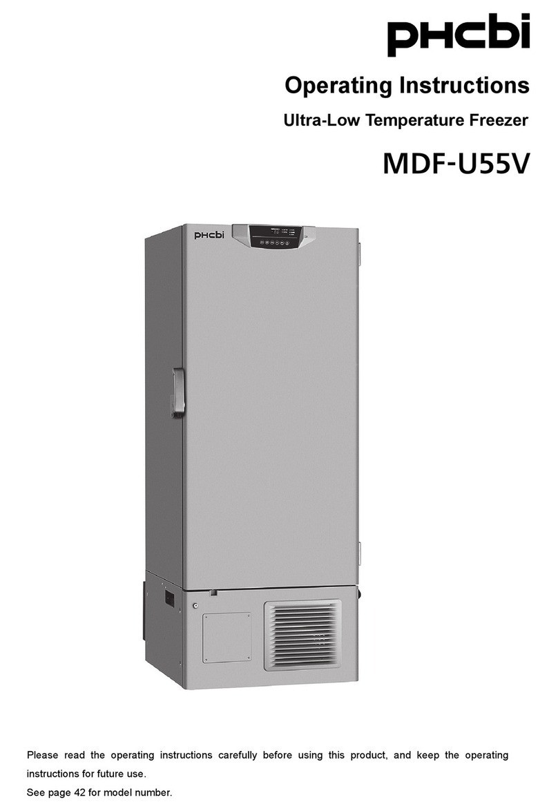 Phcbi MDF-U55V operating instructions