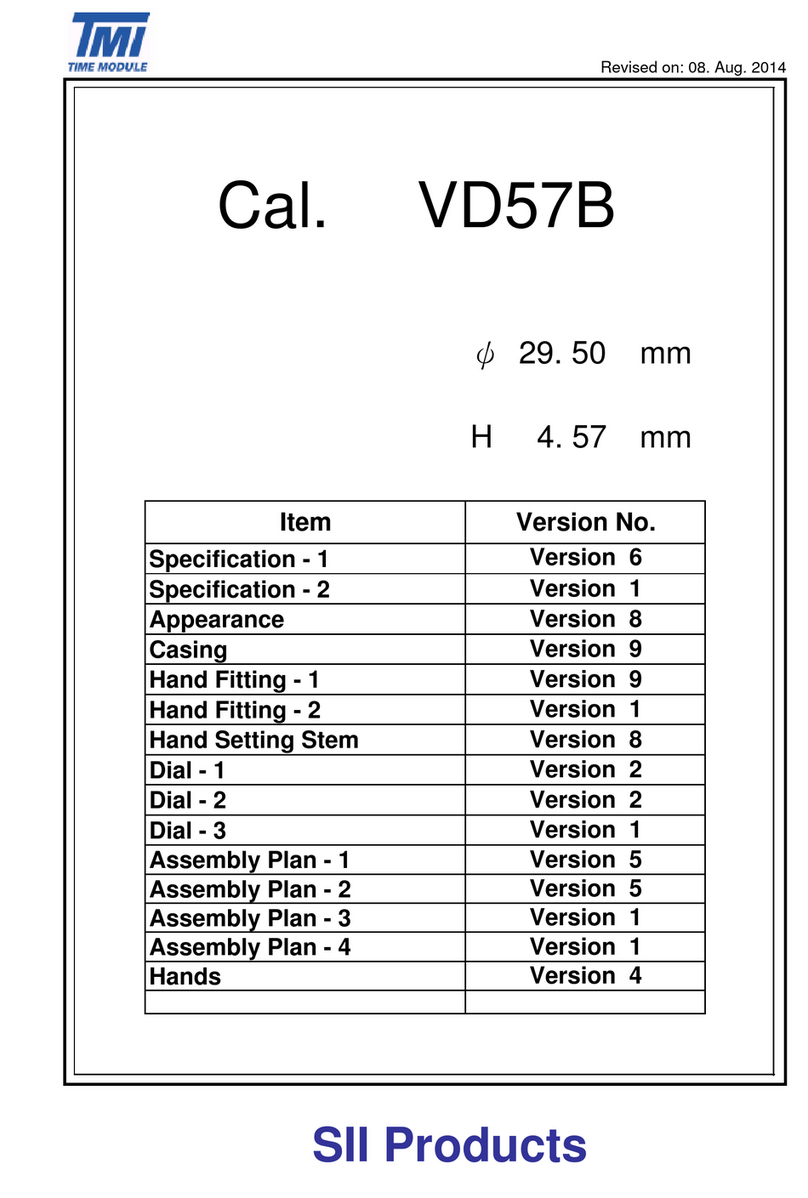 TMI Products VD57B User manual TMI Products VD57B User manual
