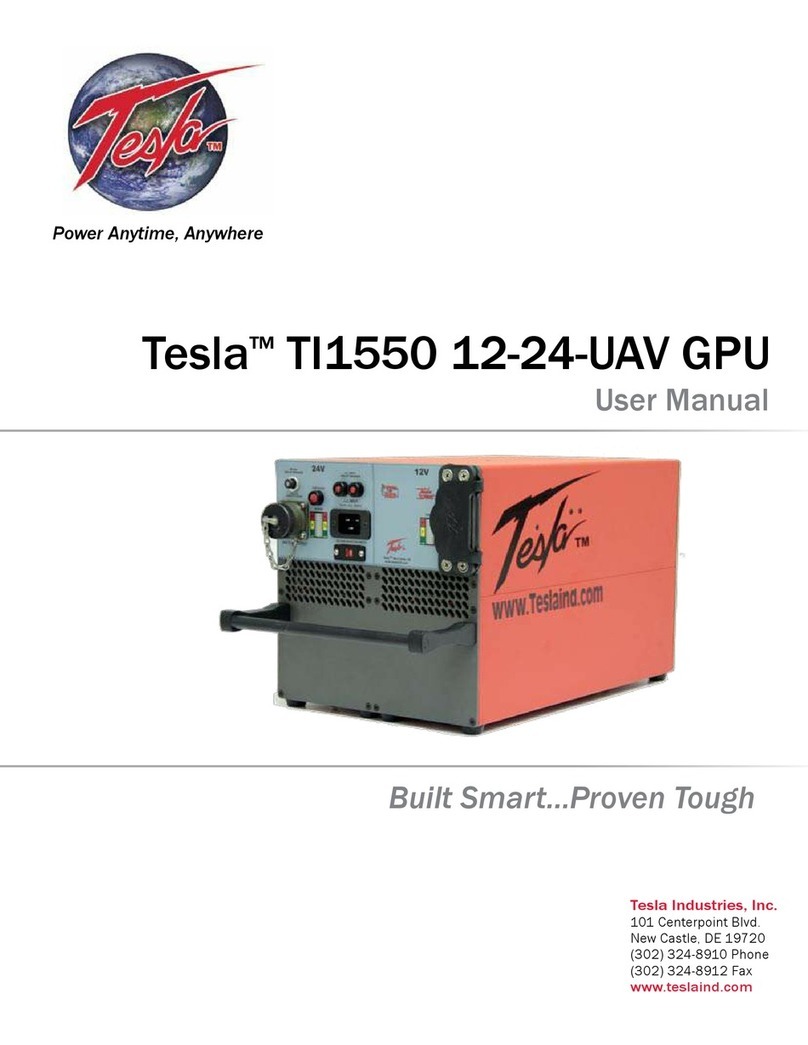 Tesla TI1550 User manual