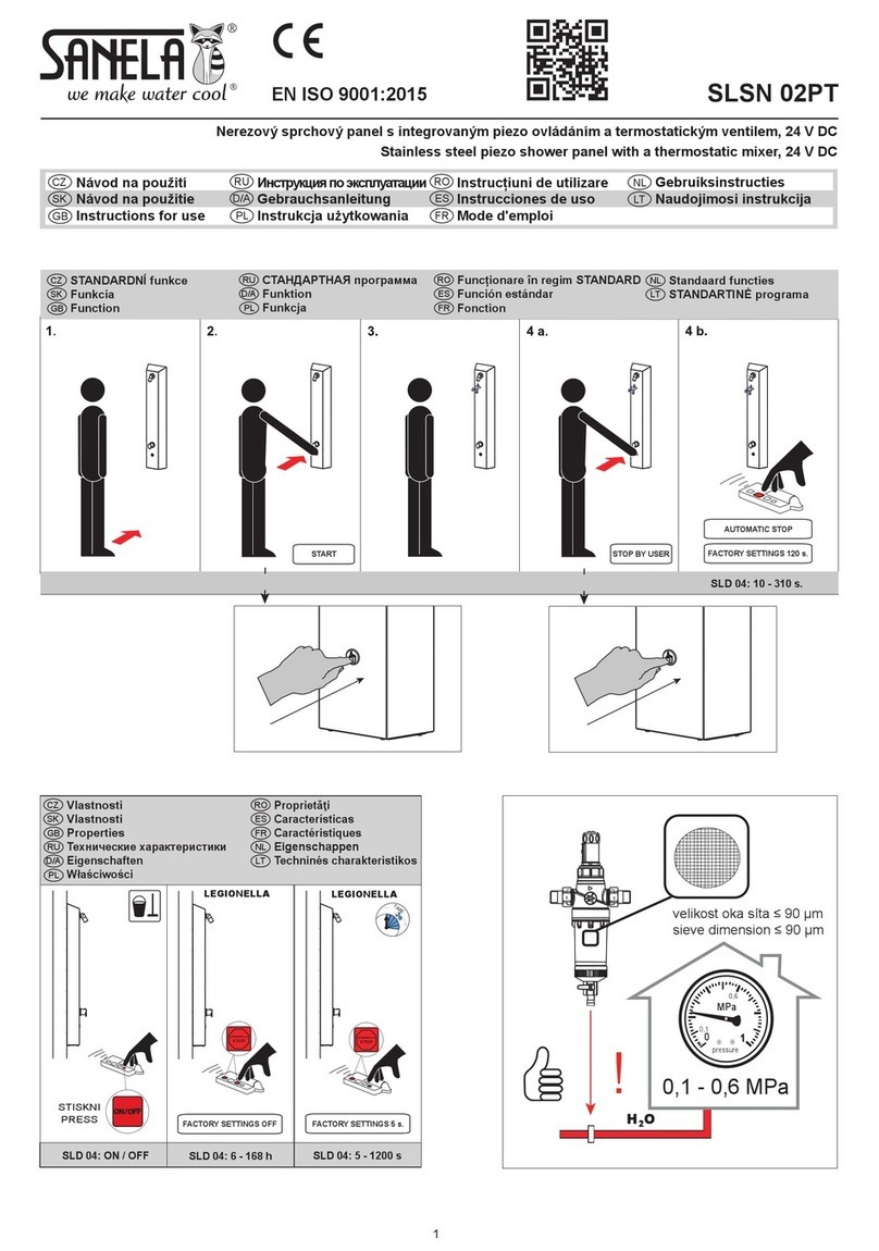 Sanela SLSN 02PTB Instructions for use Sanela SLSN 02PTB Instructions for use