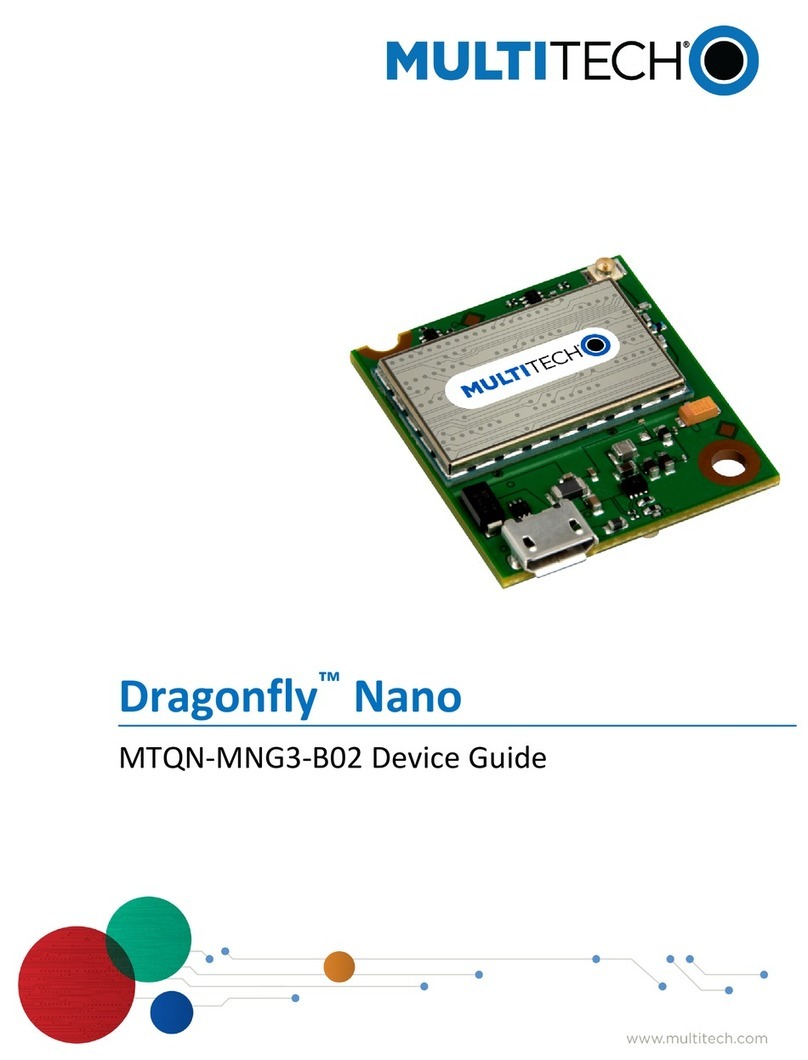 Multitech Dragonfly Nano MTQN-MNG3-B02-SP Application guide Multitech Dragonfly Nano MTQN-MNG3-B02-SP Application guide