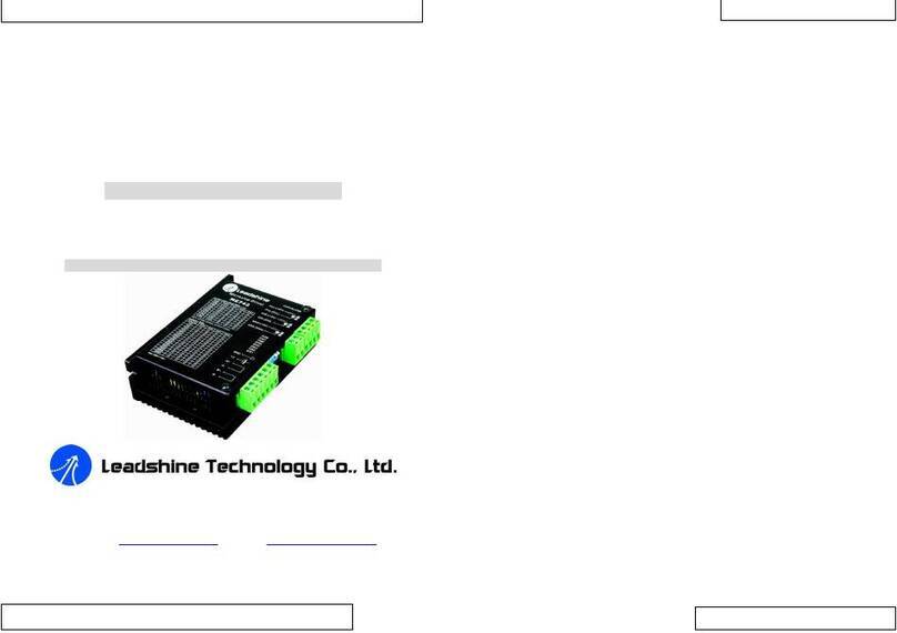 Leadshine Technology ME742 user manual Leadshine Technology ME742 user manual