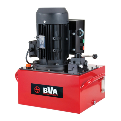 BVA Hydraulics PE60M3N06J instruction manual