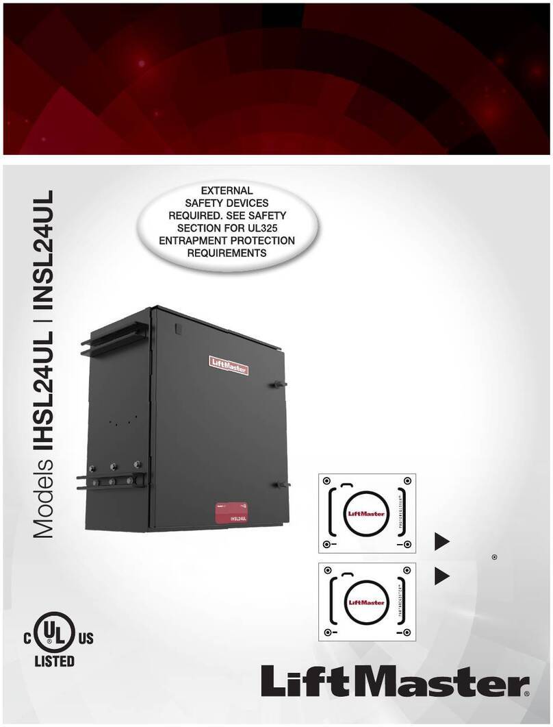 Chamberlain INSL24UL installation manual
