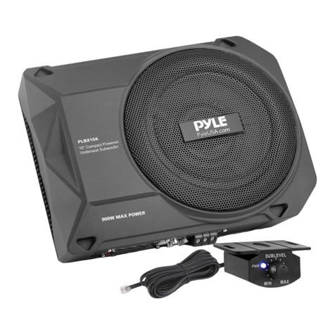 Pyle PLBX10A User manual